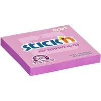 Stick N 21554 Jegyzettömb 76x76 mm 100 lap rózsaszín öntapadós