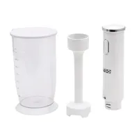 TOO HB-200-112-W-S Botmixer fehér 200 W 700 ml műanyag keverőtál 120 cm rozsdamentes acél kés #4