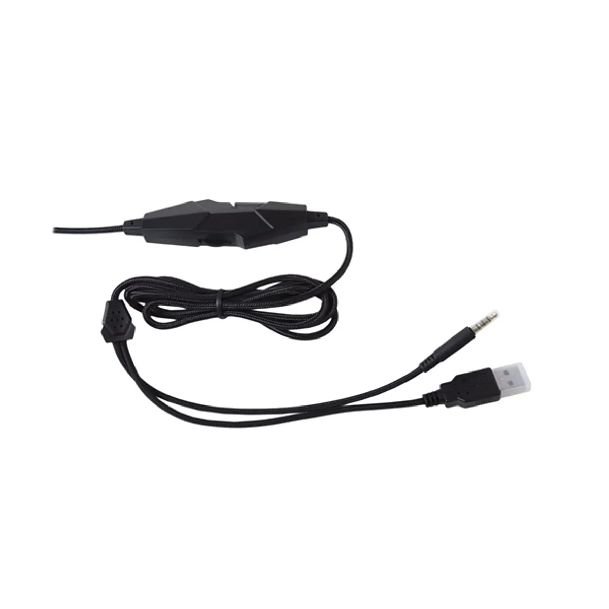 Ventaris H-1000 gamer fejhallgató 50 mm meghajtó USB és 3,5 mm kompatibilis PC, PS4 és PS5, Xbox, Nintendo Switch fekete #5
