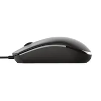 Trust 24271 Basi optikai érzékelő 1200 DPI vezetékes USB 2.0 2-1 gomb fekete kétkezes 160 cm kábel #3
