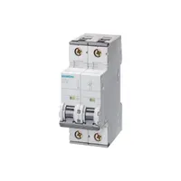 Siemens 5SY4206-6 kismegszakító 2P B 6A 10kA