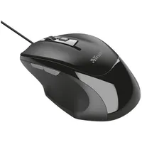 Trust 23650 Voca optikai egér USB 2.0 2400DPI 6 gomb fekete