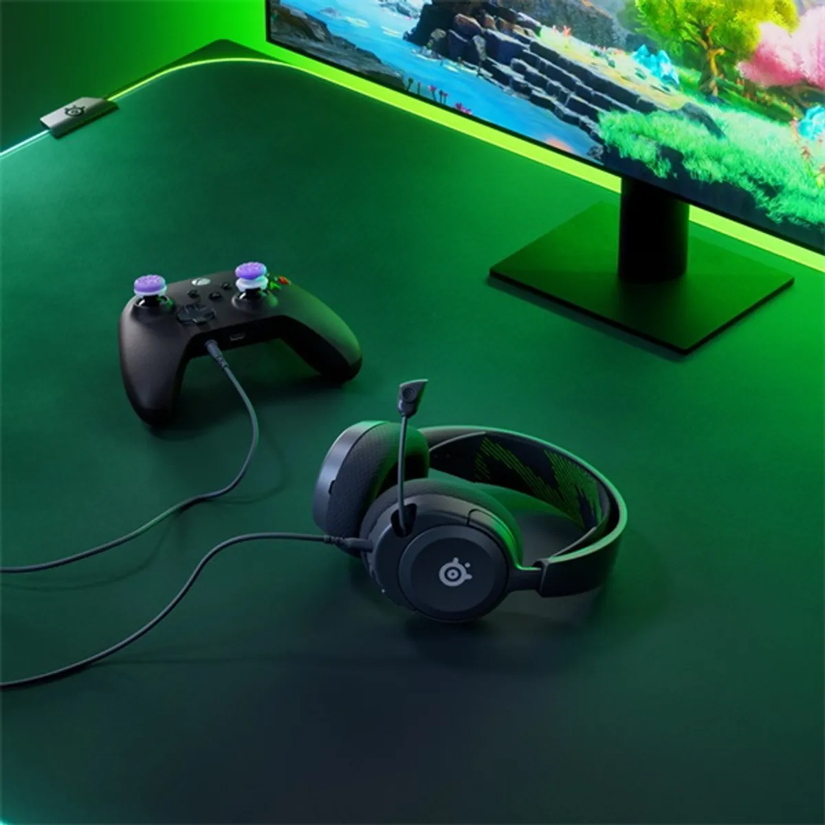 SteelSeries 61616 Arctis Nova 1X fekete 120 cm 3,5mm vezetékes 40 mm 20-22000 Hz -38 dB #4