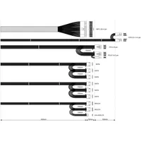 AKYGA AK-U4-400 Ultimate ATX 400W 80 Bronze Aktív PFC 12 cm ventilátor SATA 6x MOLEX 2x PCIe 6-2 és PCIe 6 EPS 4-4 #4