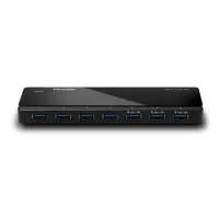TP-LINK UH700 USB hub külső tápos 7x USB Type A és 1x USB micro B 100 cm 165x17,5x65,5 mm 5000 Mbit per s USB 3.0