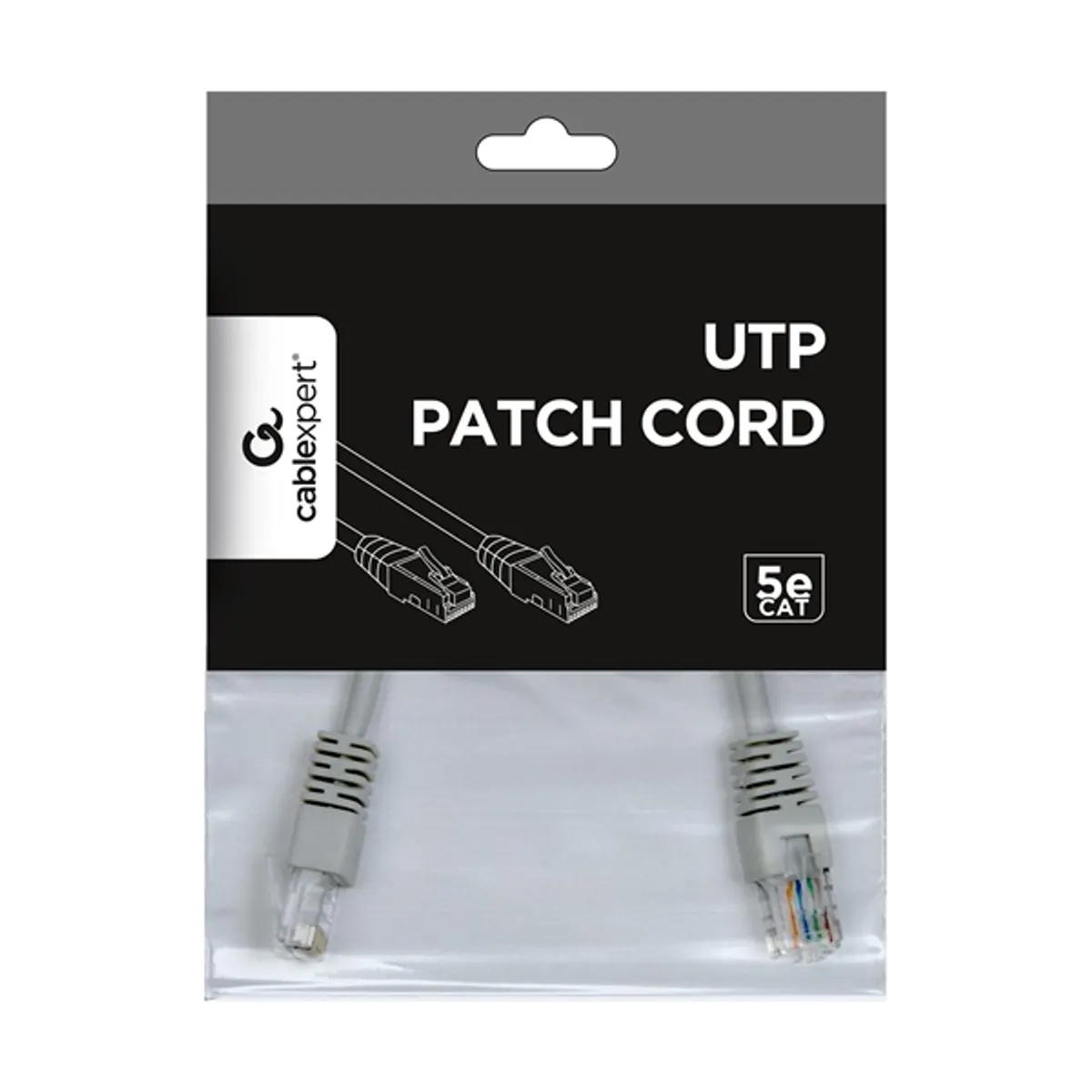 GEMBIRD PP12-0.25M CAT5e UTP patch kábel szürke 0,25 m RJ45 RJ45 #3