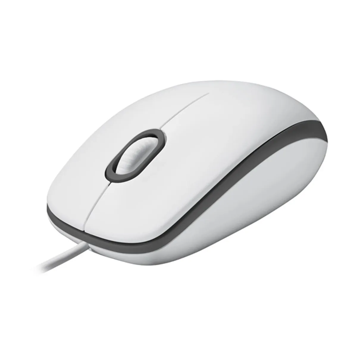 LOGITECH 910-006764 M100 Kétkezes USB Optikai 1000 dpi 2+1 gomb 180 cm Újrahasznosított műanyag Fehér #3