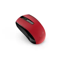 GENIUS 31030010413 ECO-8100 piros vezeték nélküli egér 1200 dpi 3 gombos 2,4 GHz RF