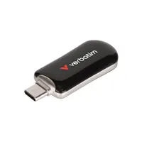 Verbatim 30225 Plectra USB-C pendrive 128GB hardveres titkosítás USB 3.2 Gen 1 Type-C