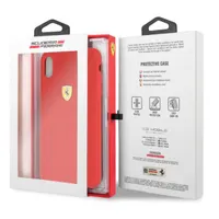 Ferrari FESSIHCI65RE SF iPhone XS Max tok piros szilikon 6,5" #3