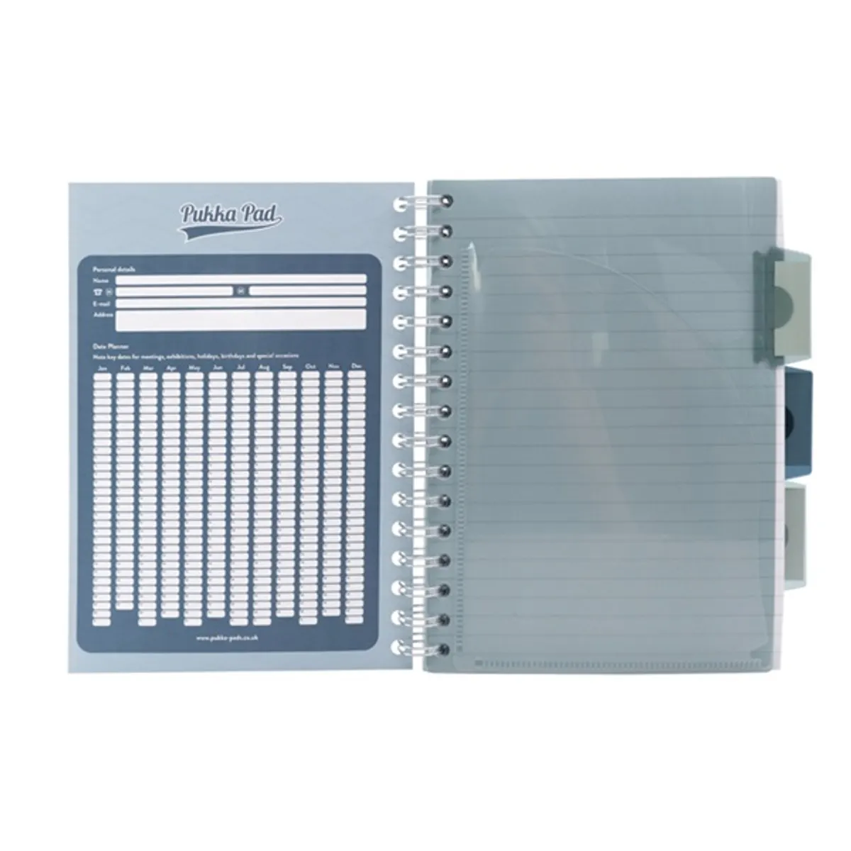 PUKKA PAD A15557021 Project Book Haze A5 200 oldal vonalas spirálfüzet #2