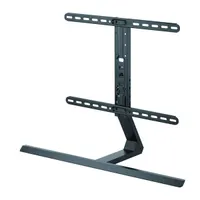 Stansson WM-3775 asztali TV állvány acél-alumínium fekete szürke 40 kg 37"-75" VESA 200x200-600x400 billenthető kábelkezelés #6