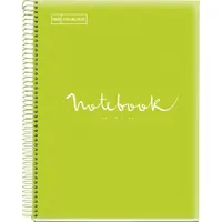 MIQUELRIUS A152387322 Emotions A4 PP 24 lapos lime kockás spirálfüzet