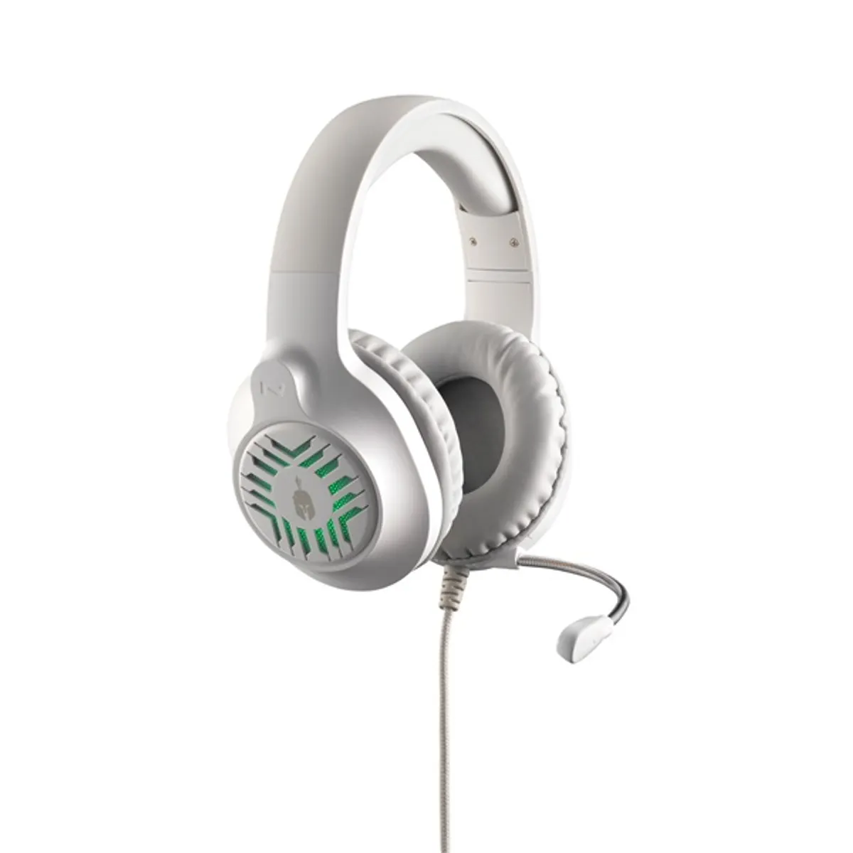 Spartan Gear 2807583 Medusa 2.0 headset PC balos vezetékes fehér-szürke gamer #1