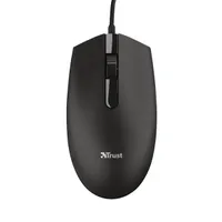 Trust 24271 Basi optikai érzékelő 1200 DPI vezetékes USB 2.0 2-1 gomb fekete kétkezes 160 cm kábel #2
