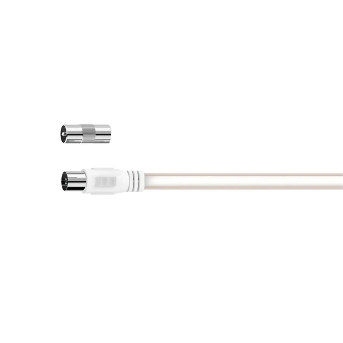 Hama 00205218 FIC fehér 1,5m FM antennakábel #1