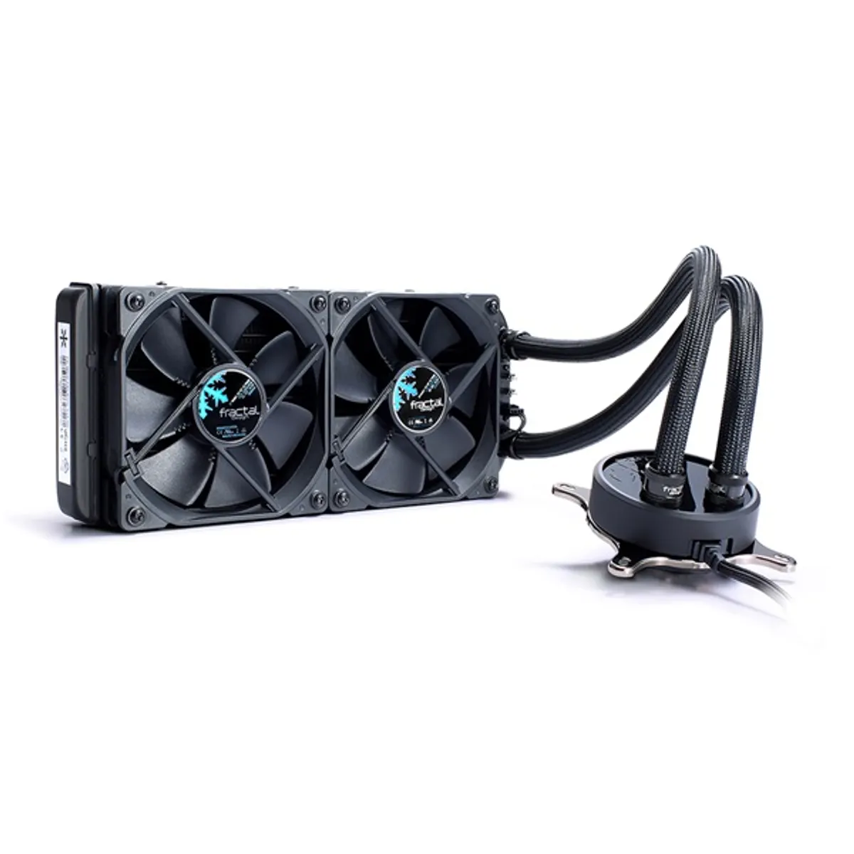 Fractal Design FD-WCU-CELSIUS-S24-BKO Celsius S24 Blackout 240 mm 2x120 PWM vízhűtés #1