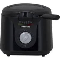 Hausberg HB-1331NG HB-1331NG olajsütő 2,5L 0-190C állítható hőmérséklet kivehető olajtartály rozsdamentes szűrő átlátszó ablak hűvös külső test #4