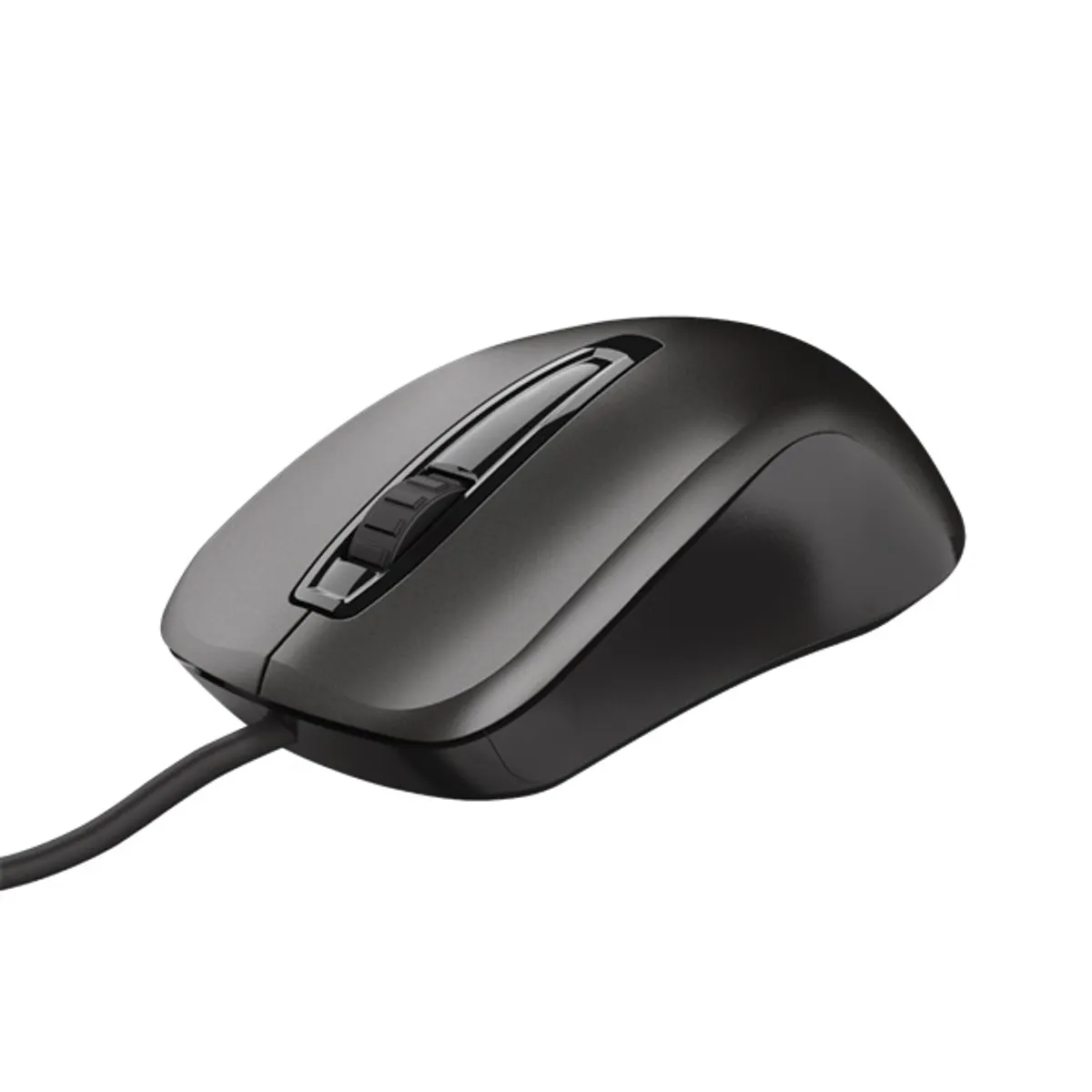 TRUST 23733 Carve optikai egér USB 2.0 3 gomb 1 görgő bal- és jobbkezes 1,7 m #1