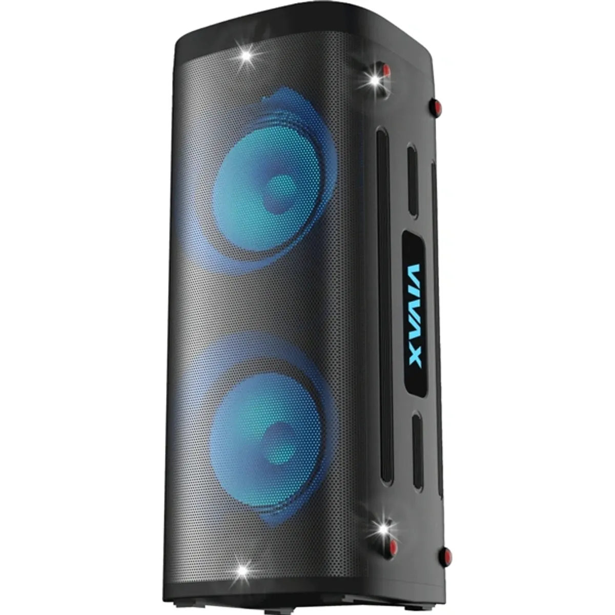 VIVAX BS-1011 Bluetooth karaoke hangszóró 2x vezeték nélküli mikrofon, mikrofon bemenet, gitár bemenet, USB és USB-C, 100W RMS #2