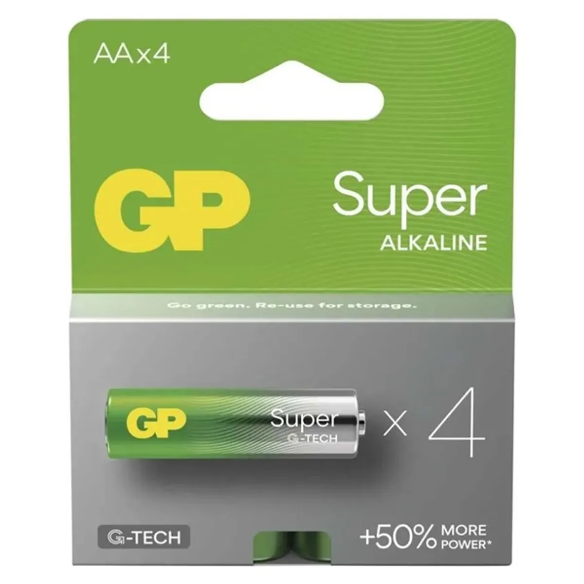 GP Batteries B01214 Super AA LR6 alkáli ceruzaelem 4db #1
