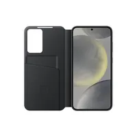 SAMSUNG EF-ZS926CBEGWW Smart View Wallet tok oldalra nyíló fekete Galaxy S24 Plus aktív Flip átlátszó előlap #4