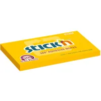 Stick N 360° 76x127 mm 100 lap narancssárga öntapadó jegyzettömb