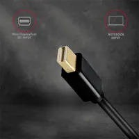 Axagon RVDM-HI14N mini DisplayPort to HDMI adapter 15 cm fekete #4