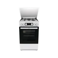 Gorenje 745416 Kombinált tűzhely 4 főzőzóna; energiaosztály A; grill funkció; infragrill; légkeverés; sütő világítás; kiolvasztás; pizza