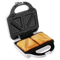SENCOR 41018418 3in1 Szendvicssütő fehér, 750 W, 230 x 135 mm sütőlapok, 2 db, tapadásmentes #2