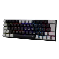 White Shark WS GK-002123V2-B-G/BL-HU Wakizashi 2 fekete-szürke mechanikus USB 64 kék kapcsoló RGB háttérvilágítás #2