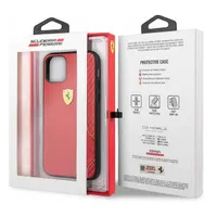 FERRARI FESITHCN65RE On-Track hátlap PU gumi piros sárga iPhone 11 Pro Max 6,5" #4