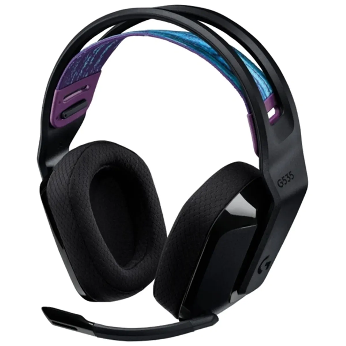 Logitech 981-000972 G535 Lightspeed vezeték nélküli fekete 40 mm USB-C 33 óra balos mikrofon 12 m #1
