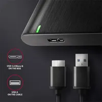 AXAGON EE25-A6M USB3.2 Gen 1 külső 2,5" SATA lemez alumínium csavarmentes fekete #5