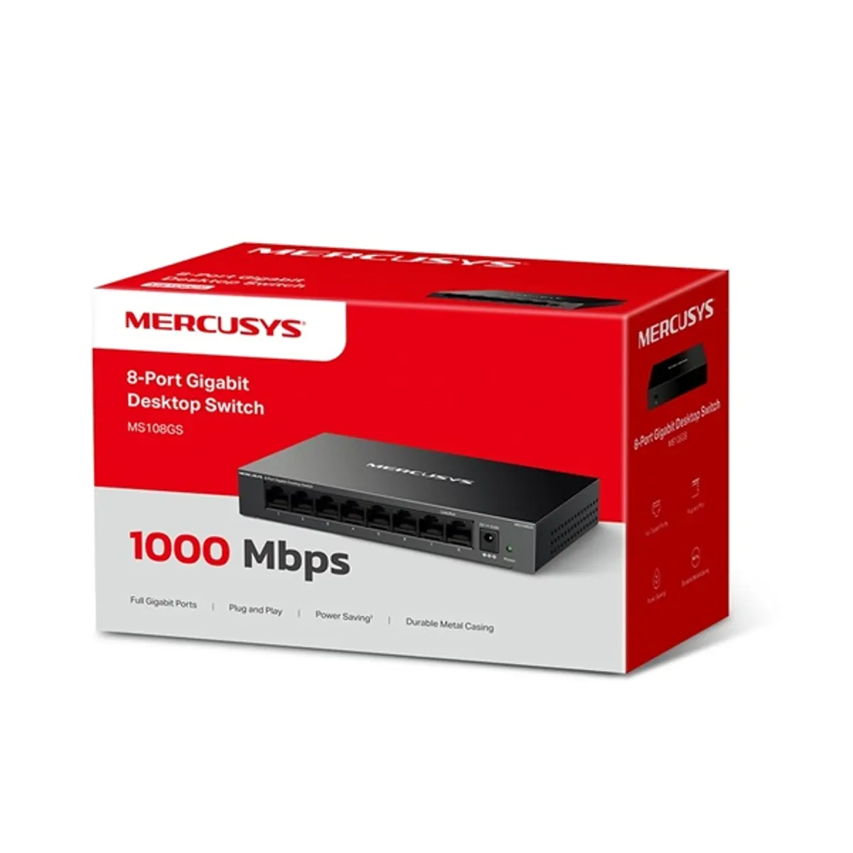 MERCUSYS MS108GS MS108GS switch 8-portos Gigabit asztali #6
