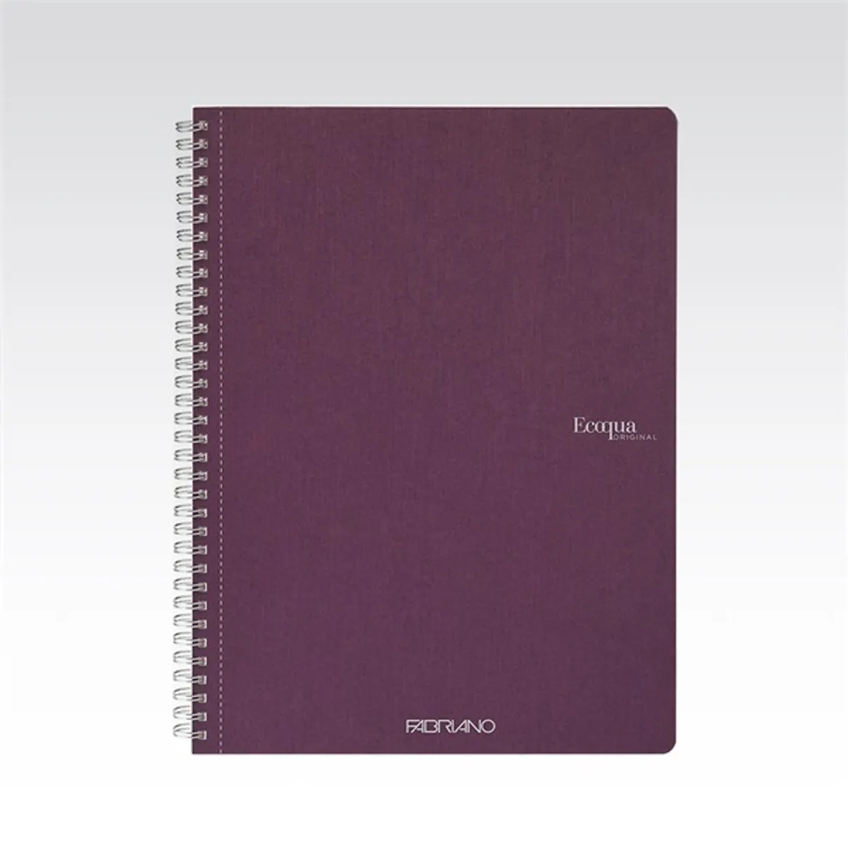 Fabriano 19290112 Spirálfüzet A4 70 lapos kockás 90 g per m2 mikroperforált lila FSC zöld termék #1