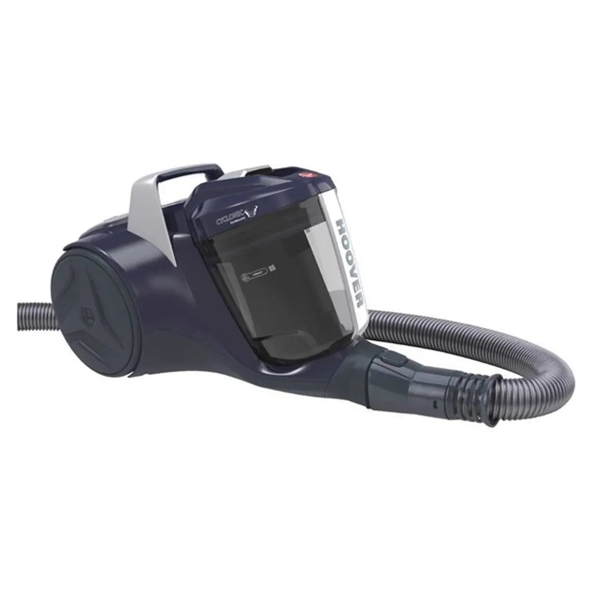 HOOVER 39001481 porzsák nélküli porszívó 700 W EPA Ciklon 2 L 5 m kábel teleszkópos kék 78 dB #2