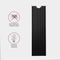 AXAGON CLR-M2L6 M.2 hűtőborda ALU 22 x 80 mm 6 mm egyoldalas és kétoldalas M.2, SATA és NVMe #4