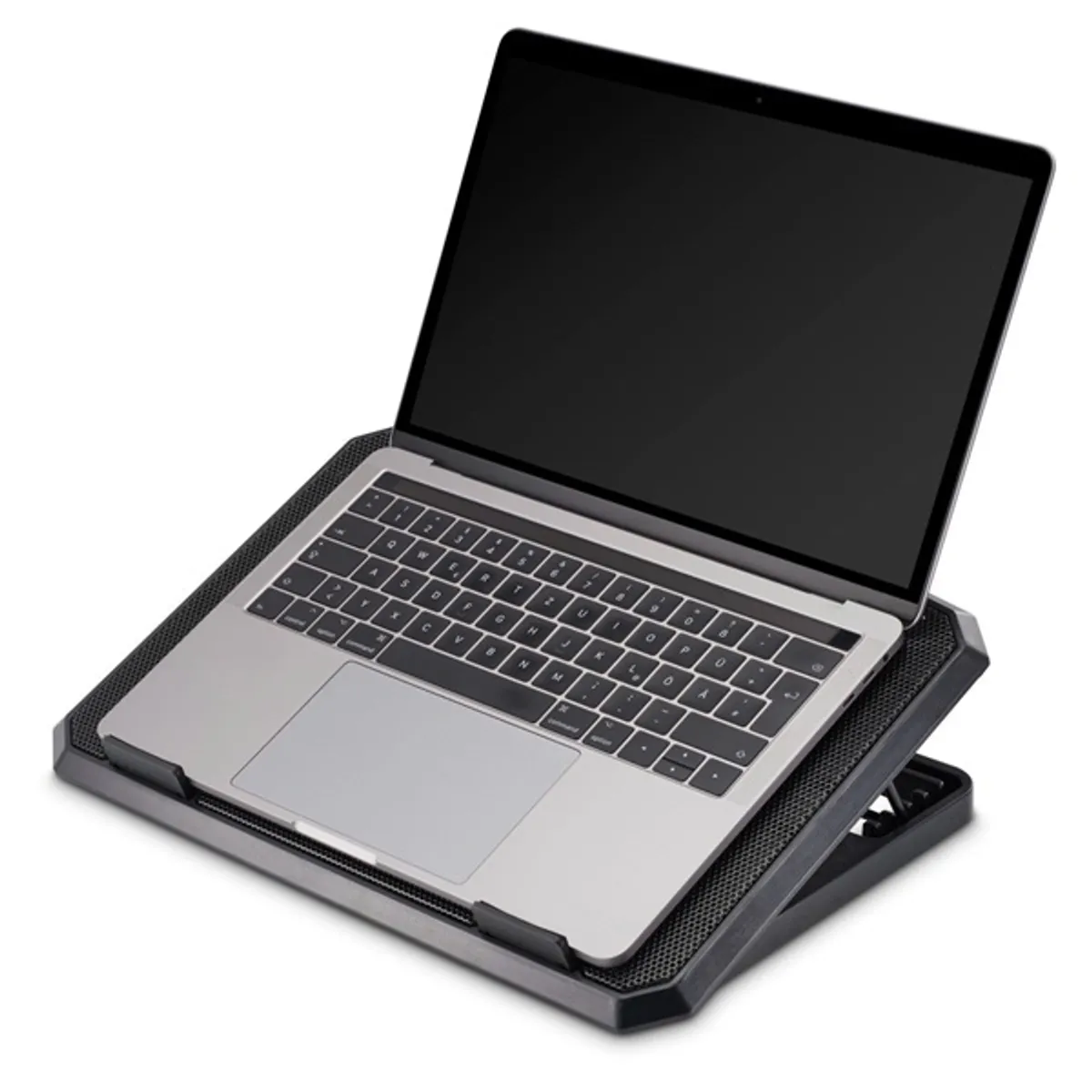 HAMA 00126806 Black Metal Notebook hűtőpad 2 db ventilátor, fekete, 15.6", USB-n működtethető, kék LED, dönthető #4