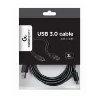 Gembird CCP-USB2-AMCM-10 Usb a - Usb c adat- és töltőkábel 3 m fekete #3