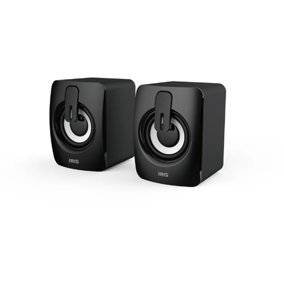 IRIS H-13 hangszóró pár fekete 2.0 USB 50 mm 4 ohm 6 W #2