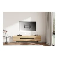 Stell 35057825 SHO 7400 Slim dönthető fekete acél 75 kg 32"-70" VESA 100x100-400x400 #6