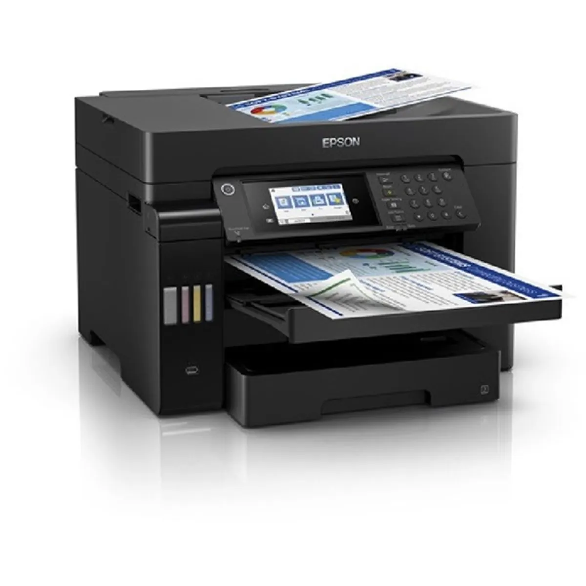 EPSON C11CH71402 EcoTank L15160 A3Plus duplex beépített 2x250 elülső tálca 50 lap ADF Wi-Fi Ethernet USB #2