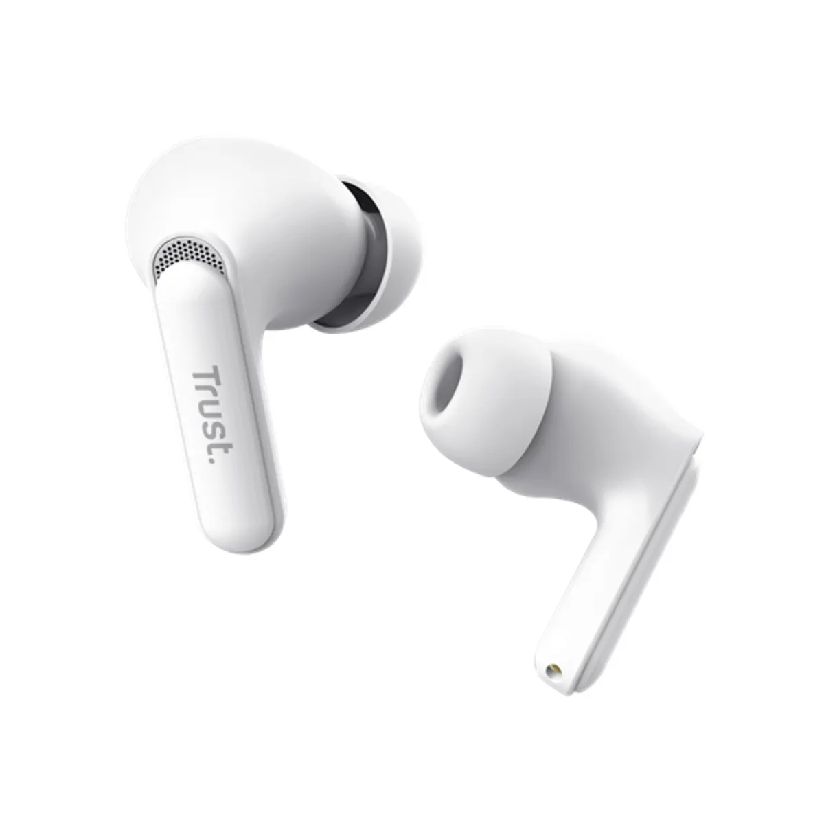 Trust 25173 Yavi ENC True Wireless fülhallgató fehér Bluetooth USB-C 12 mm 8 ohm 20-20000 Hz beépített mikrofon #5
