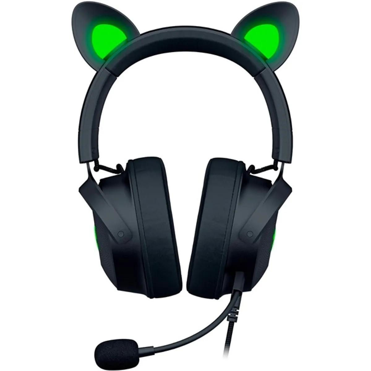 Razer RZ04-04510100-R3M1 Kraken Kitty V2 Pro 2.0 headset fekete USB hangerő szabályzó bal mikrofon 50 mm #2