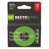 GP batteries B2618V AAA NiMH 800mAh 1,2V 6x