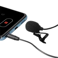 SBOX PM-402 Csiptetős mikrofon Fekete 3,5 mm jack #4