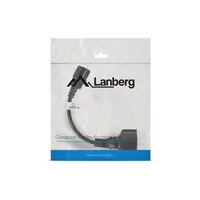 Lanberg CA-C14E-10CC-0018-BK IEC 320 C14 Schuko kábel 20 cm fekete #4