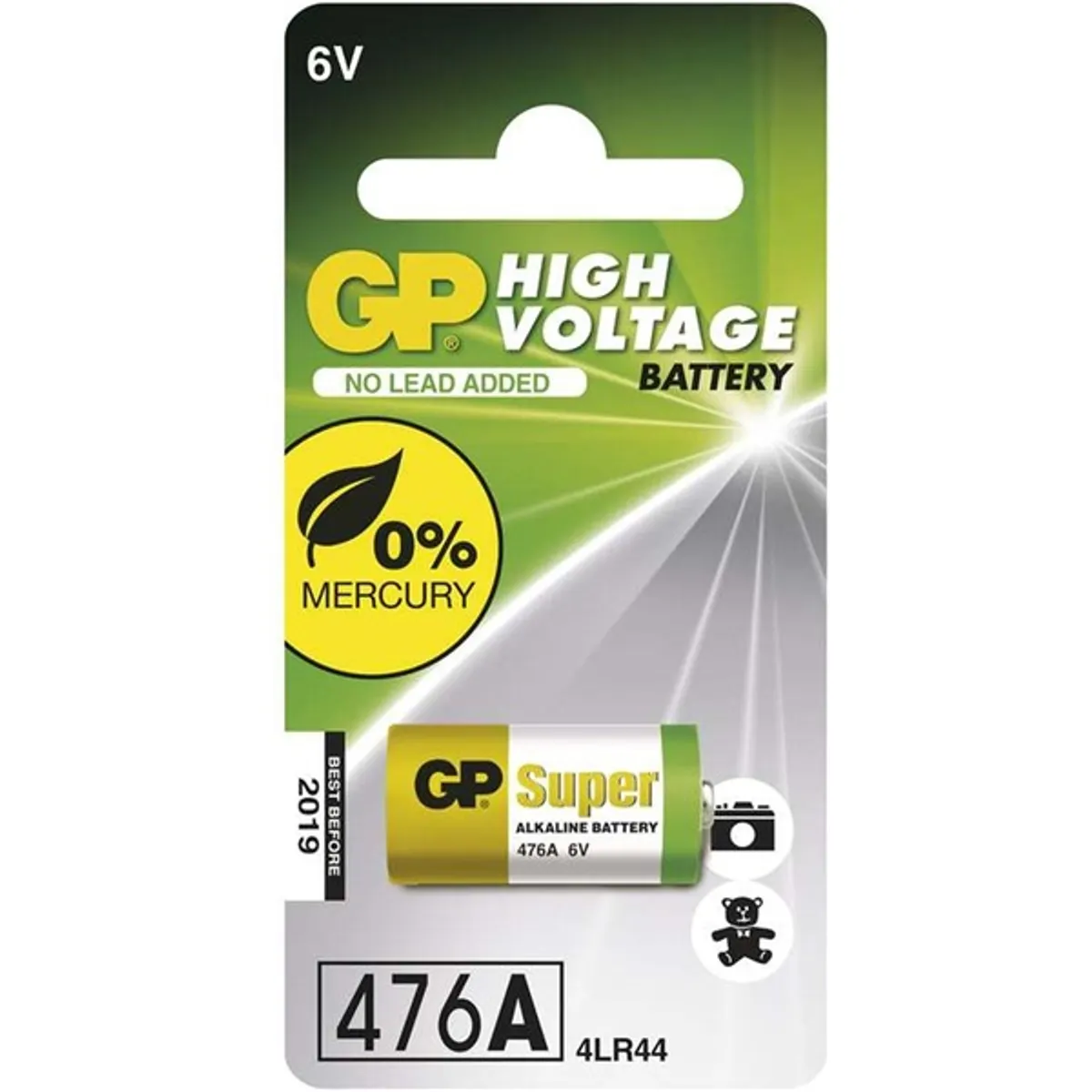 GP batteries B1303 LR476A gomb elem alkáli 1 db #1