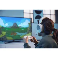CORSAIR CA-9011281-EU HS55 vezeték nélküli bluetooth 7.1 fehér baloldali mikrofon 50 mm 32 ohm 114 dB 24 óra PC, MAC, mobiltelefon, PlayStation 4, PlayStation 5 #6